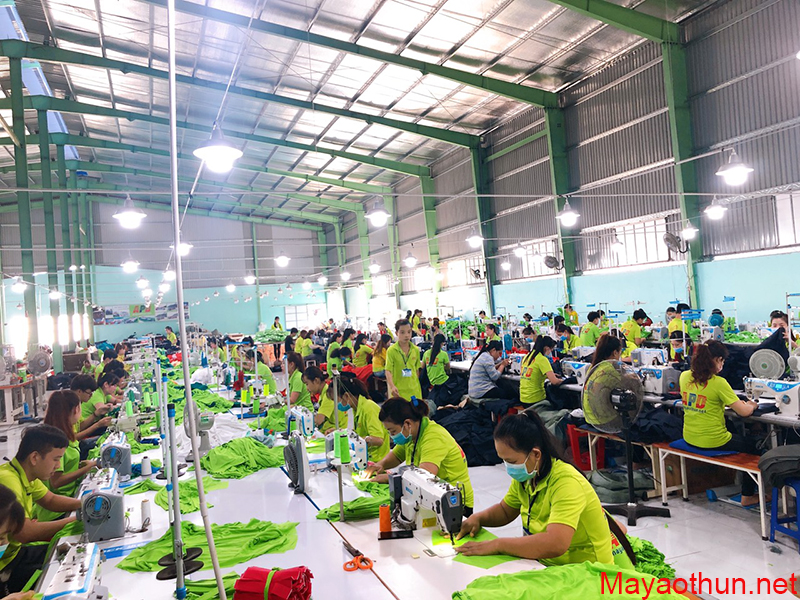 Xưởng may áo gió, xưởng may áo khoác đồng phục