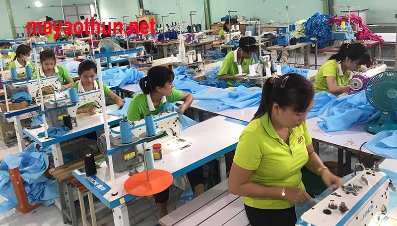 may ao thun đồng phục giá gốc - may ao thun đồng tháp