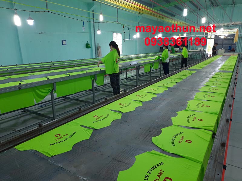 Xưởng in áo thun đồng phục giá gốc