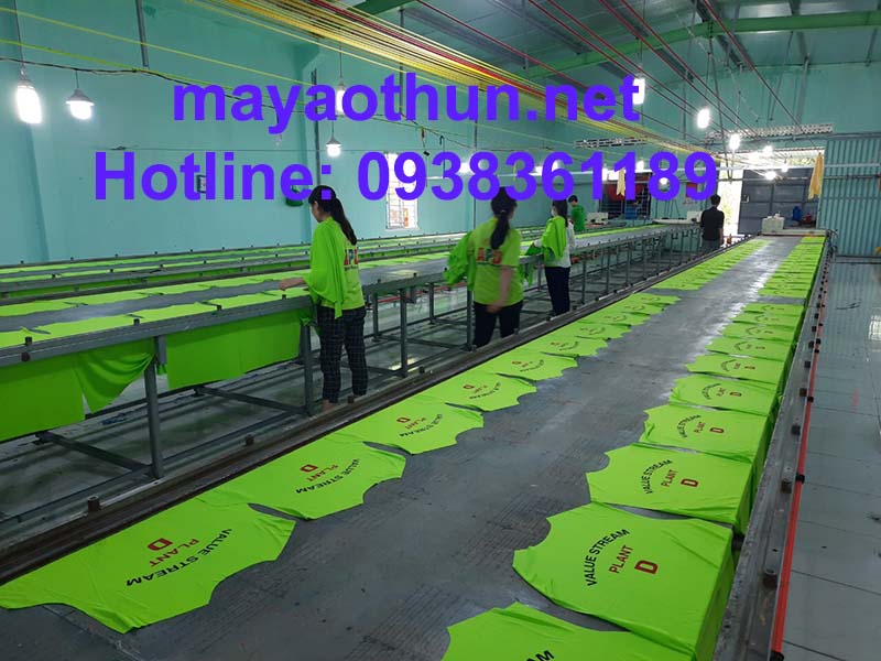 xưởng in lua áo thun đồng phục