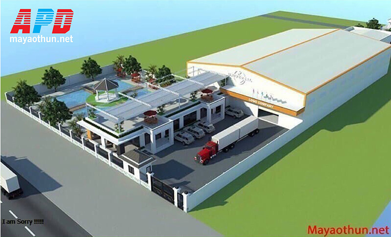 nhà xưởng may ao thun